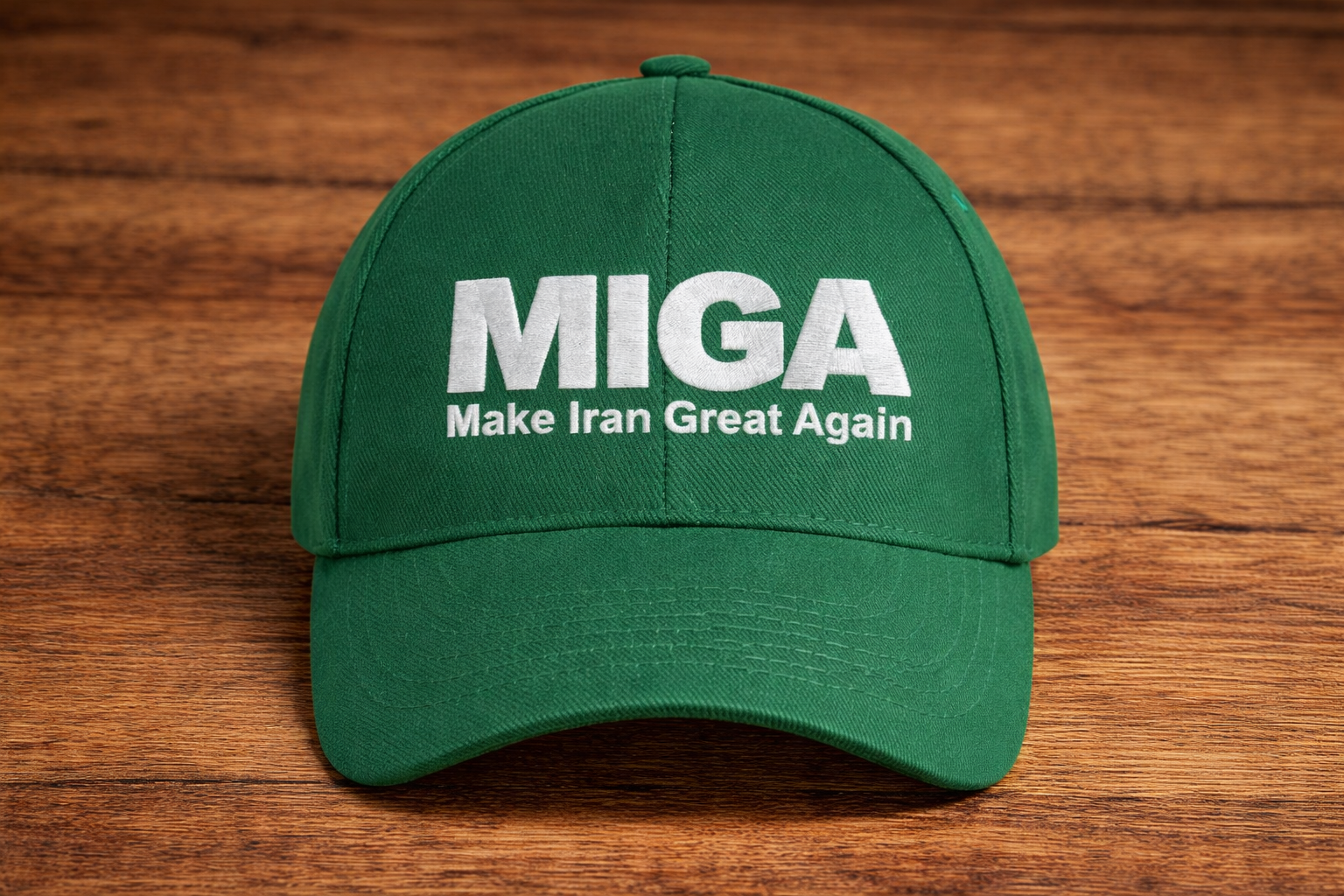 MIGA Keps Grön & Vit