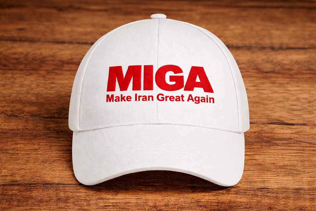 MIGA Keps Vit & Röd